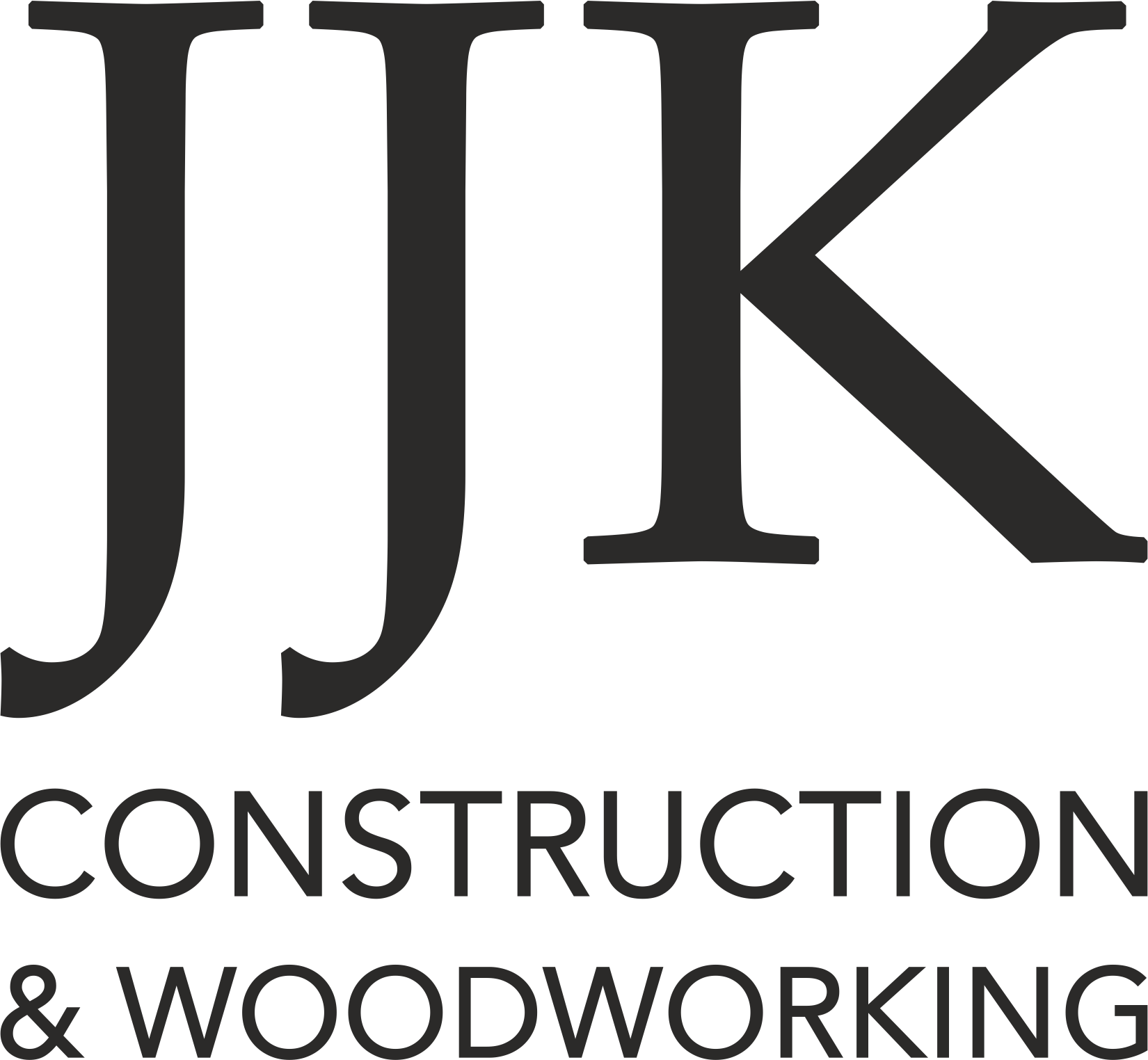 JJK consturction and woodworking logo